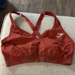 Gymshark Deep Red Sports Bra
